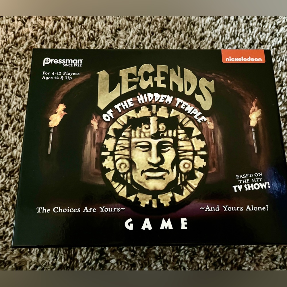 Legends of The Hidden Temple Board Game